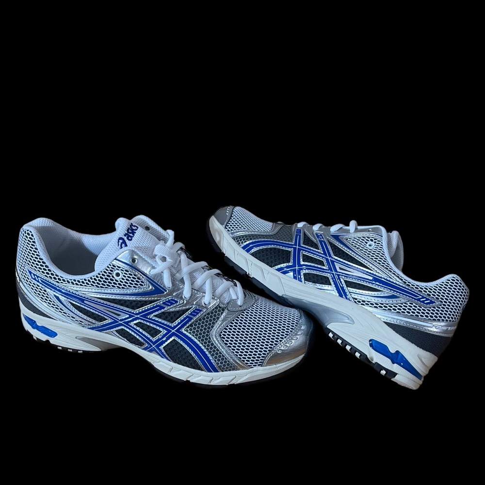 ASICS-GEL DS TRAINER 14 Mesh Sneakers in White and Blue *NEW* Men’s size 10.5